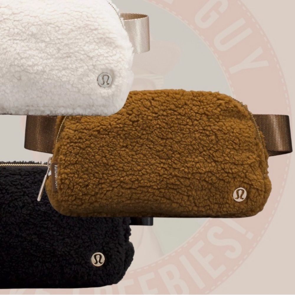 Lululemon Everywhere Belt Bag 1L Fleece Burnt Caramel